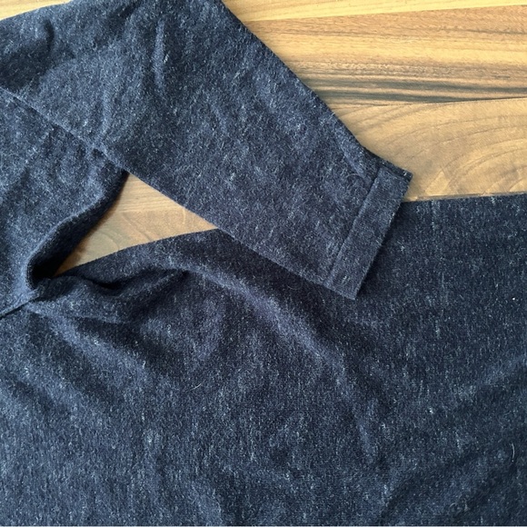 Art of Rhetoric Dark Blue Gray Long Sleeve Crewneck Men’s Sweater - Picture 3 of 6